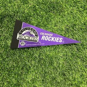 MLB Colorado Rockies Mini 9 Inch Pennant